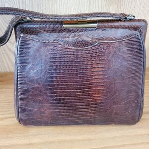 Vintage purse. 1950s Leather Purse